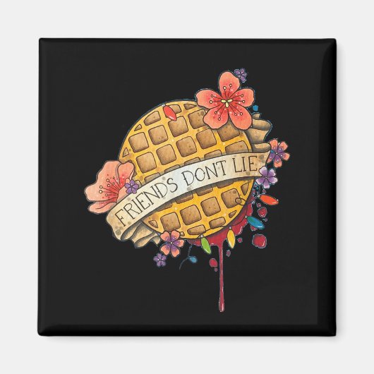 Friends Dont Lie Shirt  Magneet (Voorkant)