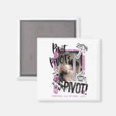 FRIENDS™ | Draaiende draaitrootte Magneet (Voorkant / Achterkant)