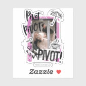 FRIENDS™ | Draaiende draaitrootte Sticker (Vel)