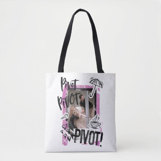 FRIENDS™ | Draaiende draaitrootte Tote Bag (Voorkant)