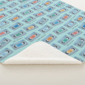 FRIENDS™ | Een met een videotapatroon Sherpa Deken (3/4)