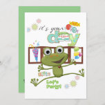 Friends Family Frog Happy Birthday Uitnodiging<br><div class="desc">Uitnodigingen en briefings > Uitnodigingen en aankondigingen > Uitnodigingen en briefings op zaterdag > Uitnodigingen en aankondigingen > Uitnodigingen en briefings > Uitnodigingen en briefings > Vertrouwdag > Eerste verjaardag > Uitnodigingen en artikelen op feestdag > Uitnodigingen en aankondigingen > Vertrouwdag > 21e verjaardag cement > Birthday > 30th Birthday...</div>