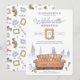 FRIENDS™ | Fling After the Ring Wifelorette Kaart