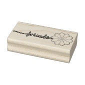 Friends floral stamp rubberstempel (Stempel)