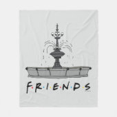 FRIENDS™ Fontein Fleece Deken (Voorkant)