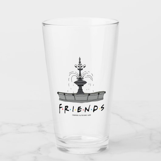 FRIENDS™ Fontein Glas (Voorkant)