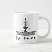 FRIENDS™ Fontein Grote Koffiekop (Rechts)
