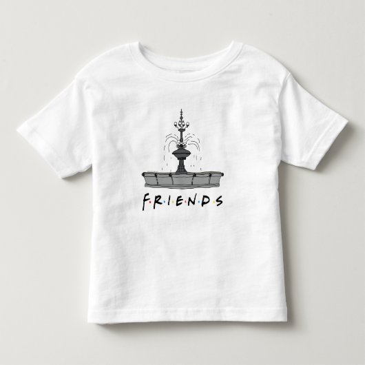 FRIENDS™ Fontein Kinder Shirts (Voorkant)