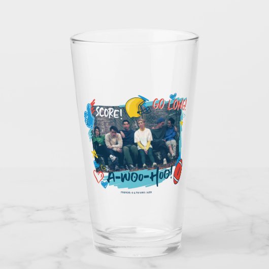 FRIENDS™ | FOOTBALL GLAS (Voorkant)