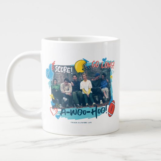 FRIENDS™ | FOOTBALL GROTE KOFFIEKOP (Links)