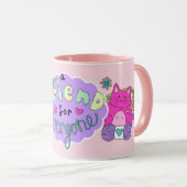 "Friends for Everyone" Logo Mug Mok (Voorkant rechts)