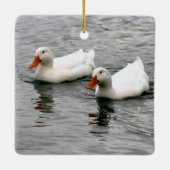 Friends For Life Keramisch Ornament (Achterkant)