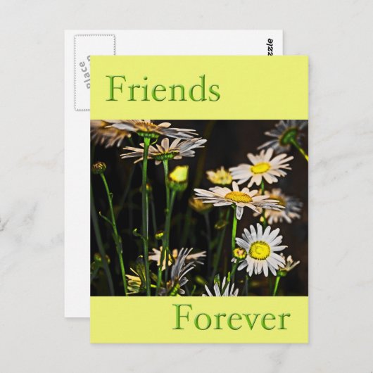 Friends Forever Briefkaart (Voorkant / Achterkant)