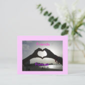 Friends Forever Briefkaart (Staand voorkant)