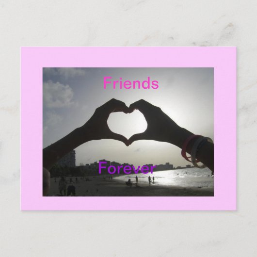 Friends Forever Briefkaart (Voorkant)