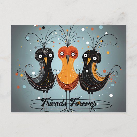 Friends Forever Briefkaart (Voorkant)