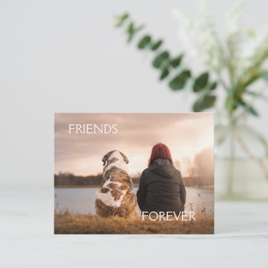 Friends Forever Briefkaart (Staand voorkant)