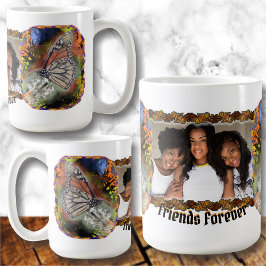 Friends Forever Butterfly Koffiemok