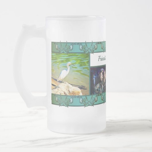 Friends Forever Crane op de rivier 0335 Matglas Bierpul (Links)