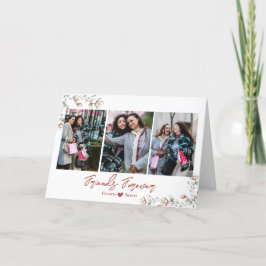 Friends Forever Foto's Vrienden Gevouwen Vakantie  Feestdagen Kaart
