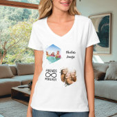 Friends forever infinity photo names t-shirt