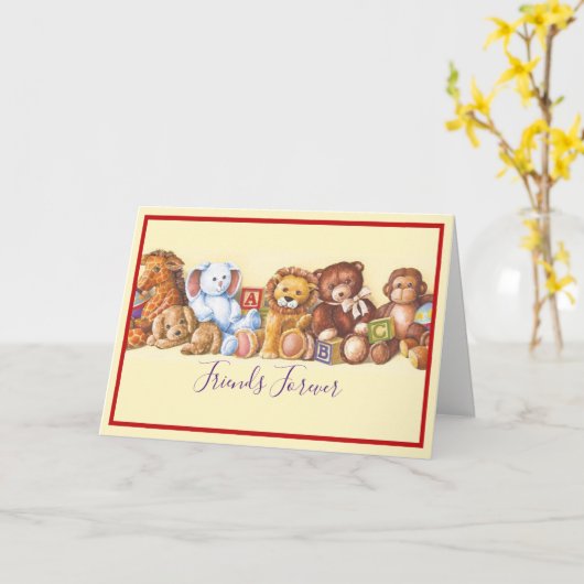 Friends Forever Kaart (Gele Bloem)
