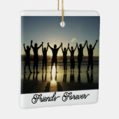 Friends Forever Keramisch Ornament (Rechts)