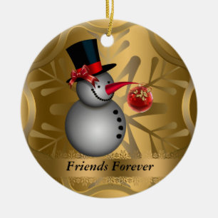 Friends Forever kerstversiering Keramisch Ornament