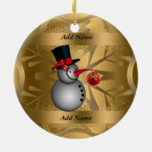 Friends Forever kerstversiering Keramisch Ornament (Achterkant)