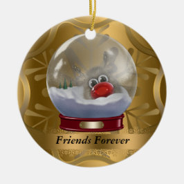 Friends Forever kerstversiering Keramisch Ornament