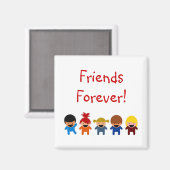 Friends Forever Magnet (Voorkant / Achterkant)