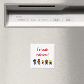 Friends Forever Magnet (Insitu (Vaatwasser))