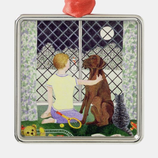 Friends Forever Metalen Ornament (Voorkant)