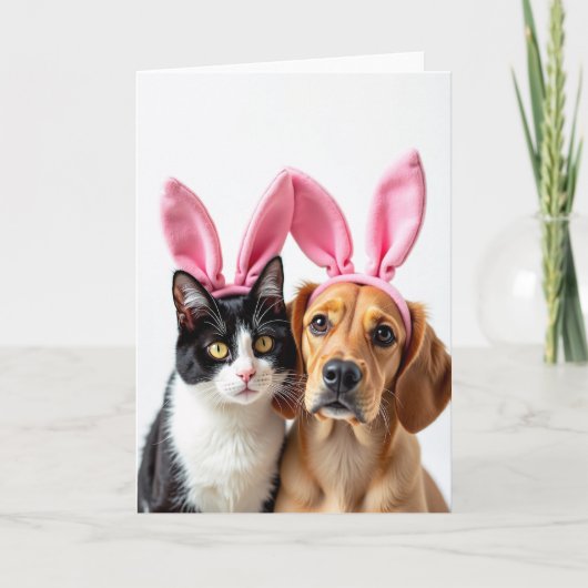 Friends Forever Portrait Card Kaart (Voorkant)