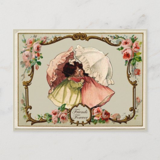 Friends Forever Reproduction Briefkaart (Voorkant)