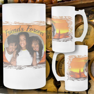 Friends Forever Sailboat Sunset 1300 Matglas Bierpul