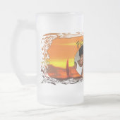 Friends Forever Sailboat Sunset 1300 Matglas Bierpul (Links)