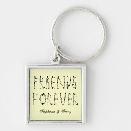 Friends Forever Sleutelhanger (Voorkant)