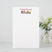 Friends Forever Stationery Briefpapier (Staand voorkant)