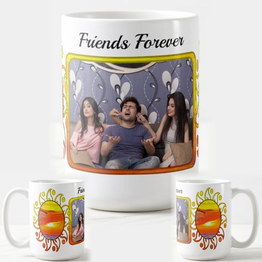 Friends Forever Sunset 2443 Koffiemok