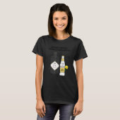 friends forever through thick and gin t-shirt (Voorkant volledig)