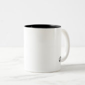 Friends Forever Tweekleurige Koffiemok (Voorkant rechts)