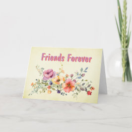 Friends Forever Wenskaart Kaart