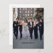 FRIENDS™ | Formele Draag paren Uitnodiging Briefkaart (Voorkant / Achterkant)