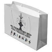 FRIENDS™ Fountain Groot Cadeauzakje (Achterkant Gekanteld)