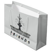 FRIENDS™ Fountain Groot Cadeauzakje (Voorkant Gekanteld)