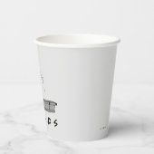 FRIENDS™ Fountain Papieren Bekers (Achterkant)