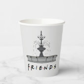 FRIENDS™ Fountain Papieren Bekers (Links)