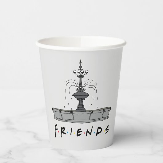 FRIENDS™ Fountain Papieren Bekers (Links)