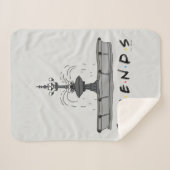 FRIENDS™ Fountain Sherpa Deken (Voorkant (horizontaal))